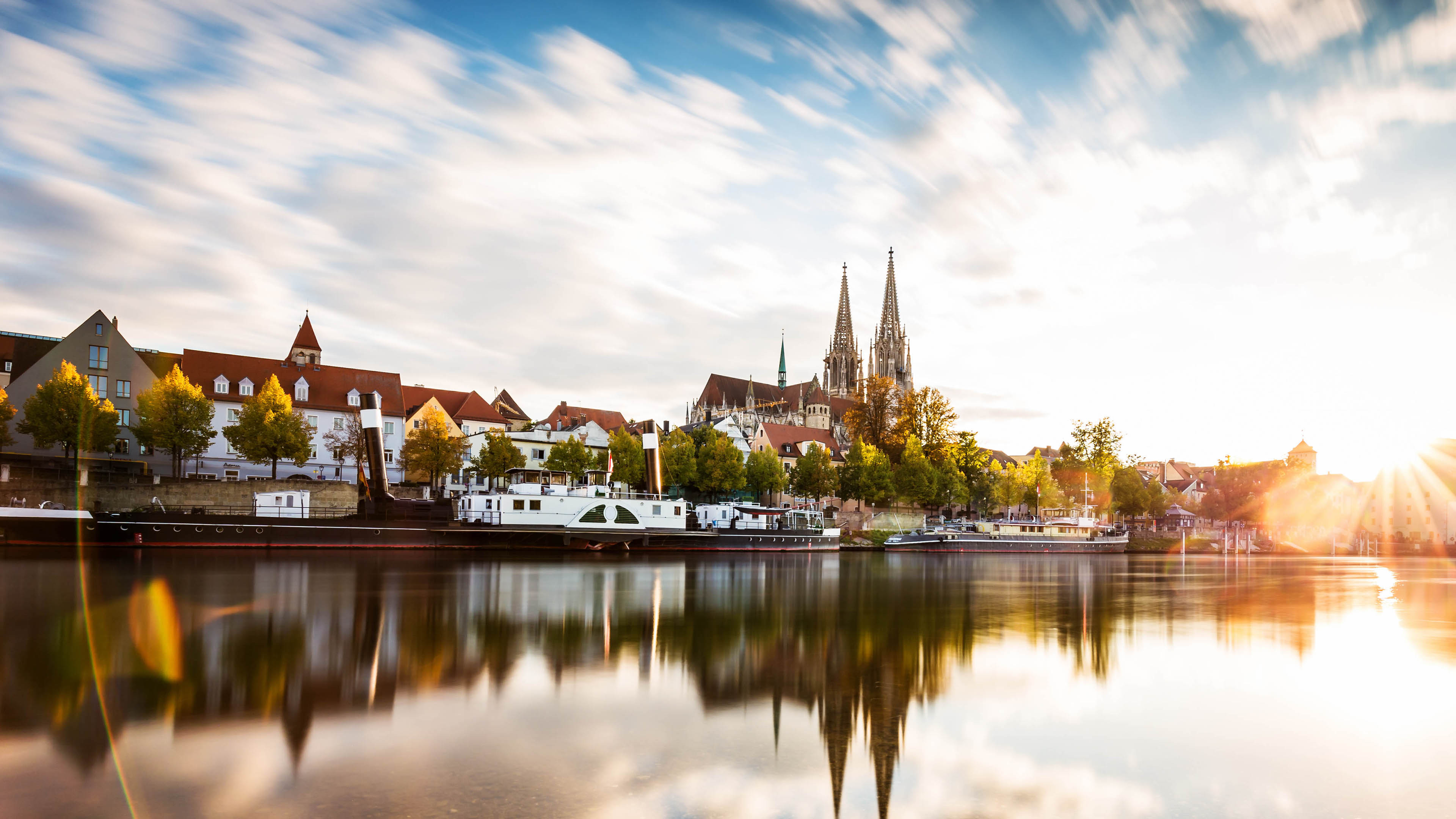Regensburg, Dom, Street, Landschaft