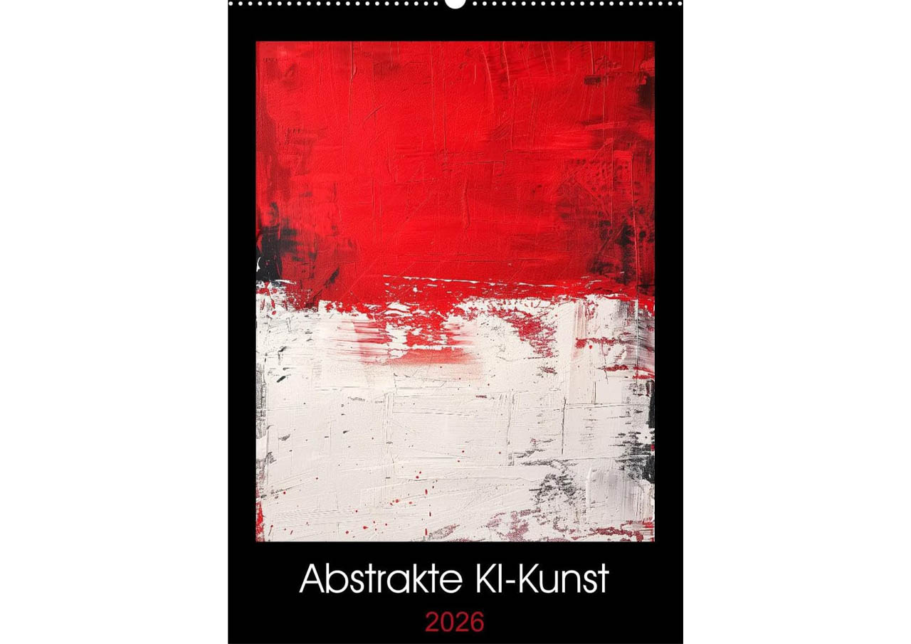Kalender, KI, abstrakt, Kunst