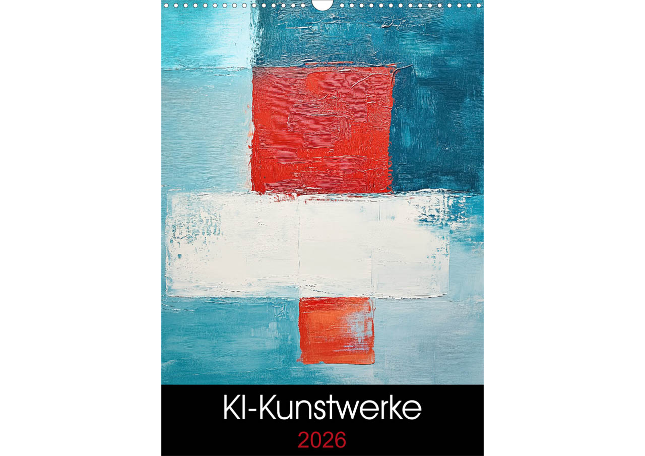 Kalender, KI, abstrakt, Kunst